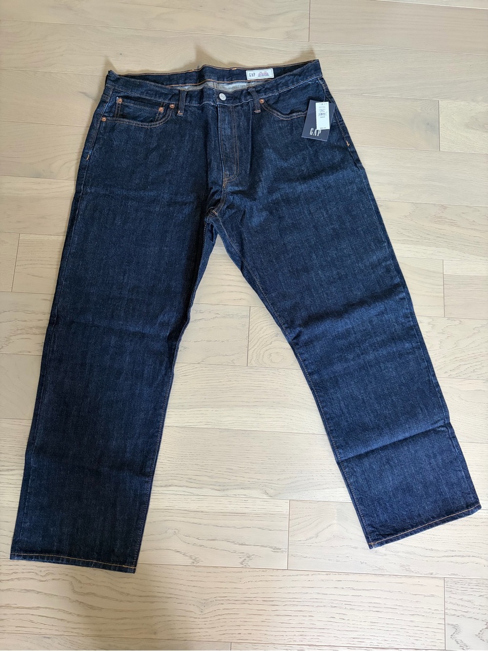 NWT GAP Men's Indigo Straight Jeans